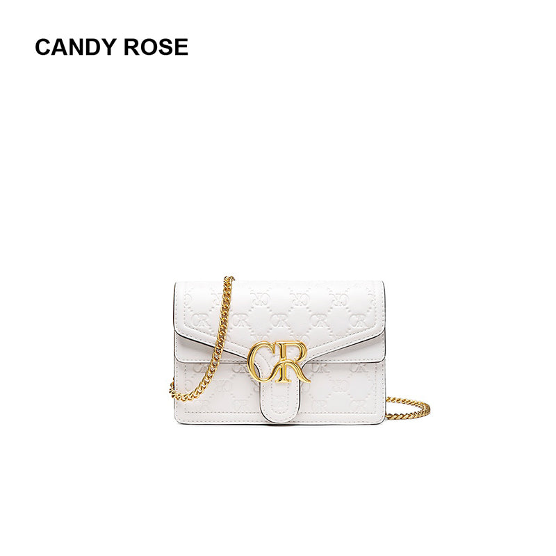 HBP CandyRose official website shoulder bag fashion wild authentic CR Bacchus metal letter buckle chain messenger female summer