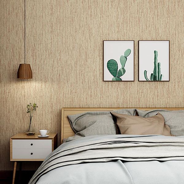 Wallpapers Non-woven Pure Plain Color Modern Wallpaper For Bedroom Walls Living Room Sofa Tv Background Wall Decor Home 3d Paper Rolls