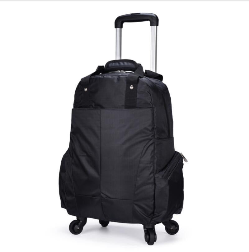 Duffel Bags Travel Trolley Backpack Bag Wheels Luggage For Women 20 Inch Wheeled Backpacks Cabin Size Carry-on