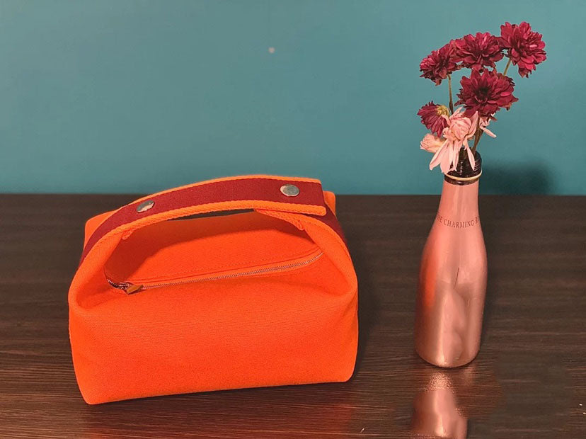 Toilet Bag Men Extra Large Wash Bags Cosmetic Toilet Pouch Women Beauty Makeup Case Pochette Accessoires Signal Zipper Kits Canvas