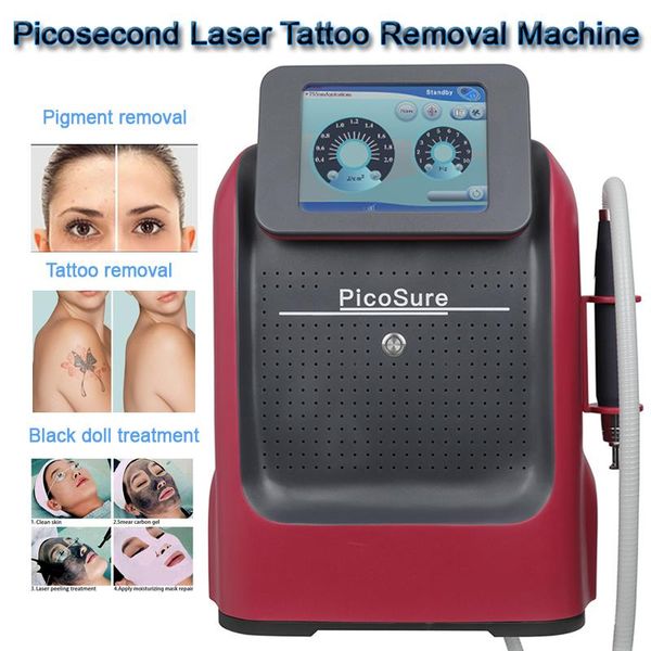 2021 Big power laser picosecond tattoo removal machine pigment speckle remove skin rejuvenation black doll treatment beauty lazer equipment