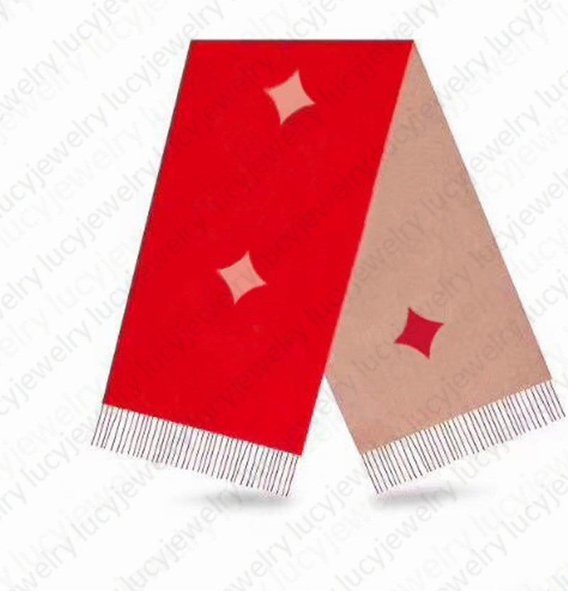 Winter Scarf High-end Cashmere Scarves Design for Man Women Shawl Long Neck 7 Color Top Quality