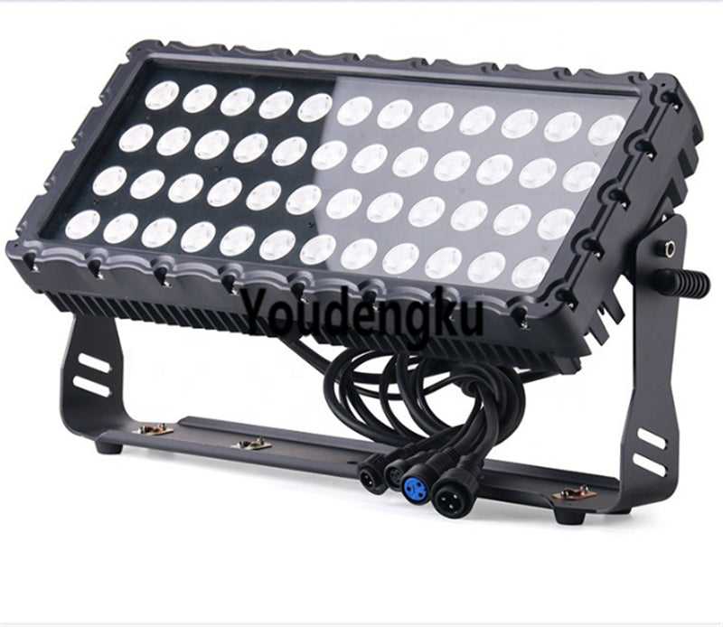 48x15w 5 in 1 outdoor led rgbwa wall washer ip65 waterproof lyre wall wash led city color light