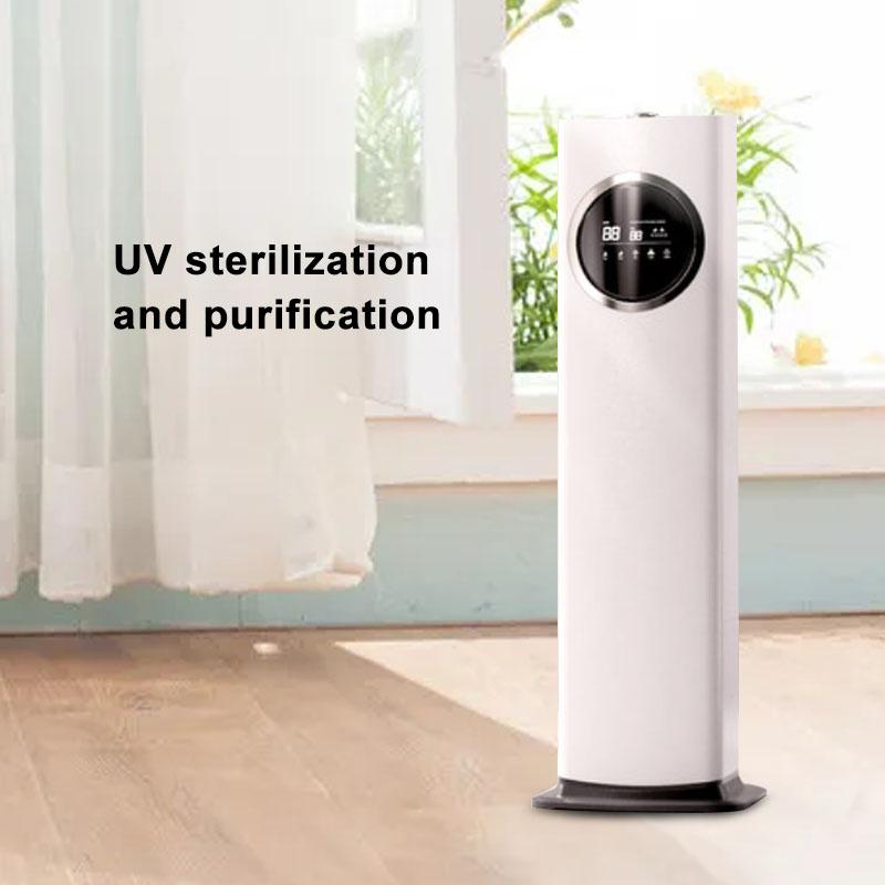 Humidifiers 6L Floor-standing Air Humidifier Household Mute Remote Control Bedroom Office High Capacity Aromatherapy Dual-core For