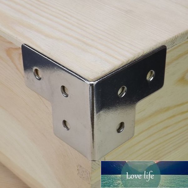 2pcs Metal corner protector Wooden box Case decoration legs wood furniture connecting fittings 90 Degree Angle Fastener hardware Factory pri