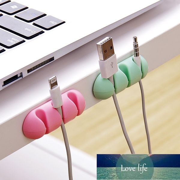 2PCS Wire Wrap Cable Cord Silicagel shelf rack Color Cable Winder Cable Collector Tool Winder Organizer Storage Holder Headset Factory price