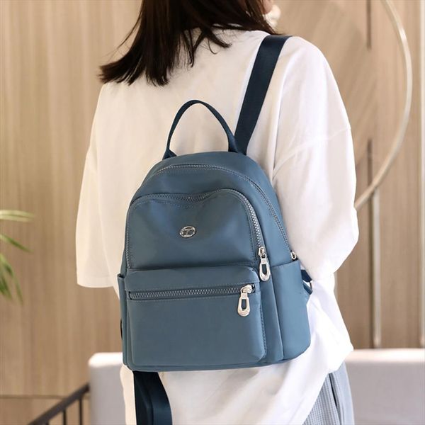 Women School Bags Travel Backpack Casual Waterproof Youth Lady Bag Female Large Capacity Womens Shoulder Red Rucksack