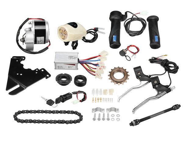 24V 36V 350W Brushed DC Gear Motor MY1016Z3 Electric Bike MTB Scooter Ebike Conversion Kit