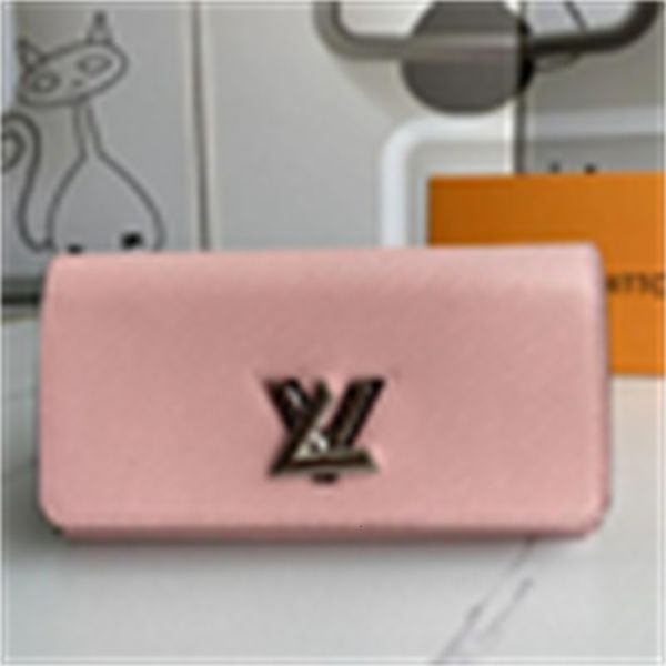 Clutches Designer Luxury M61179 Twist wallet Evening Real Leather Long Wallets Chain Wallet Purse Pouches Key Card Holders Phone Cases