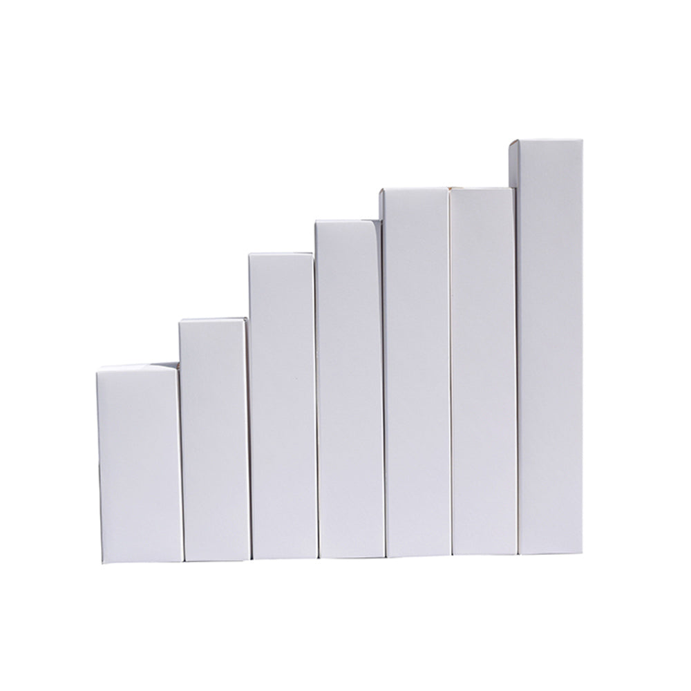 cinta aislante 100pcs lot 3x3x3cm14cm mini white kraft paper box diy lipstick perfume essential oil bottle storage boxes valve tube pack