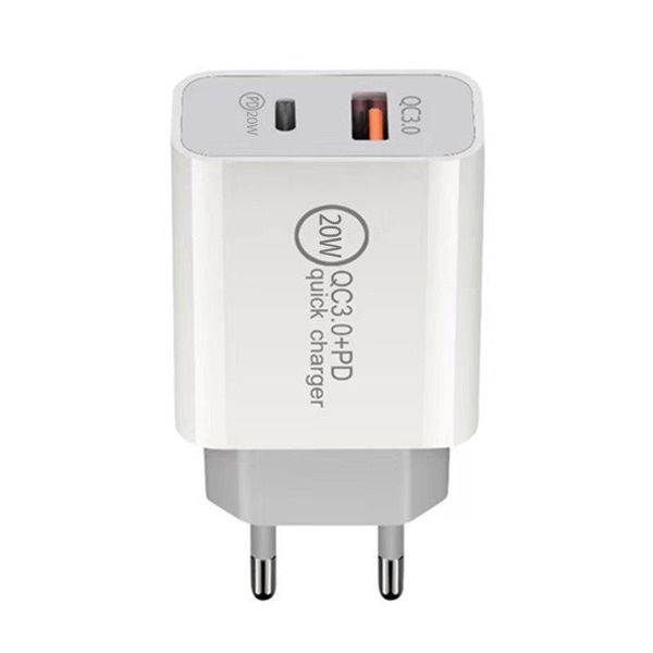 PD 20W Fast Charger For Apple iPhone 15 14 13 12 11 Pro Max Plus X XR 8 7Plus US Fast Charging Type C USB C Chargers Phone Accessories Unive