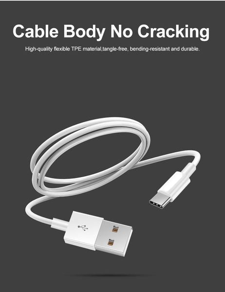 Cell Phone Cables 0.25-1-2-3M USB-C 3.1 Type C Fast Charger Data Charger Sync Data USB Cable For Samsung Galaxy S9-S9+ Note8 S8-S8+ Huawei X