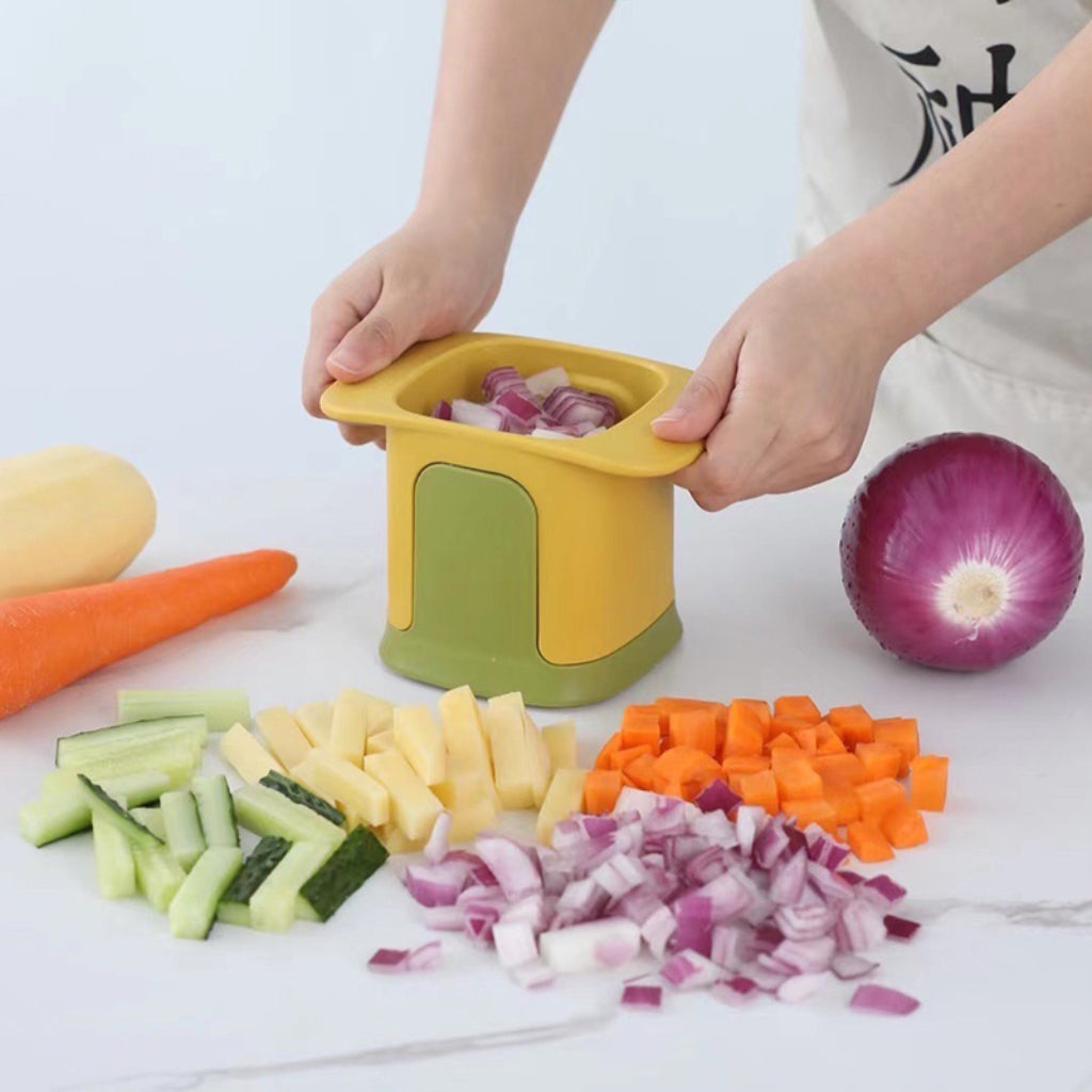Vegetable Cutter Hand-pressing Potatoes Chip Carrots Onion Cutter Multifunctional Veggie Chopper Kitchen Tools Accessories