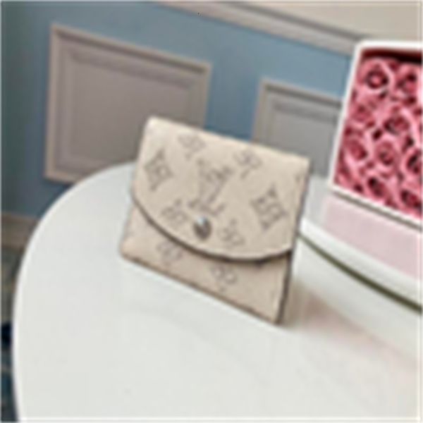 Phone Brand Designer Luxury M64049 Beige Cases Short Wallet Real Leather Compact Long Holders Wallets Chain Wallet Pouches Key Card Purse Cl