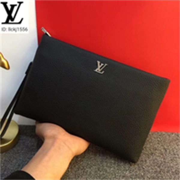 Evening Brand Designer Luxury M339-5 Grain Pattern Clutch Men Key Real Leather Long Wallet Chain Wallets Compact Purse Card Clutches Holders