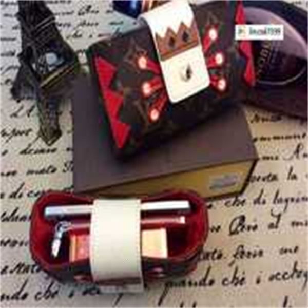 Card Brand Wallets Designer Luxury Clutches V93q Small Purse Crab Key M61174 Women Compact Real Leather Evening Long Wallet Chain Holders