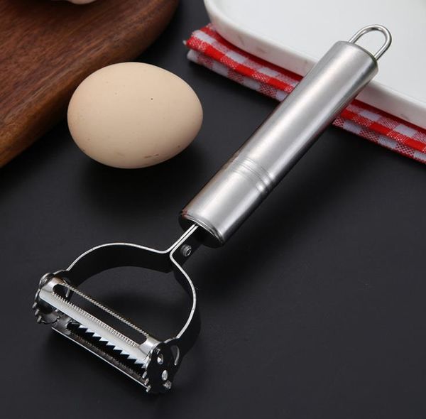 Kitchen Tool Peerlers 2 in1 Stainless Steel Potato Grater Julienne Peeler Kitchen-Accessories Vegetables Peeler-Double Planing Graters SN603