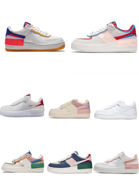 Fashion Running Shoes Macaron lady shoes ice cream candy yellow pink light blue splicing low top height sport