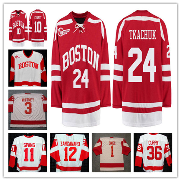 Custom Ncaa Boston University BU Hockey Jerseys 3 Ryan Whitney 9 Jack Eichel 7 Charlie McAvoy 3 Coyle 19 Clayton Keller 24 Keith Tkachuk McBain McLa