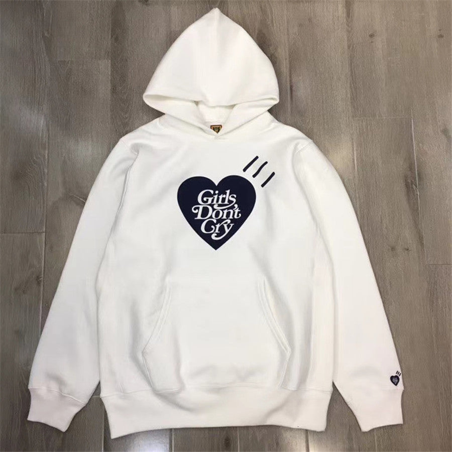 2021 New Heavy Fabric Girls Dont Cry Hoodie Men Women 1:1 Best Quality Sweatshirts Human Made Pullovers E3if