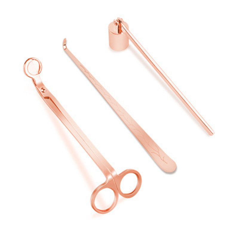New Arrival 3pcs 1set Candle Accessory Snuffers Wick Trimmer Candle Wick Dipper candles hook Candle Accessory Set
