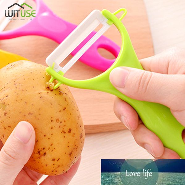 1Pc Pengupas Buah Sayur Alat Pengiris Keramik Peralatan Makan Peeler Alat Pengupas Zester Memasak Alat Dapur Aksesoris Gadget