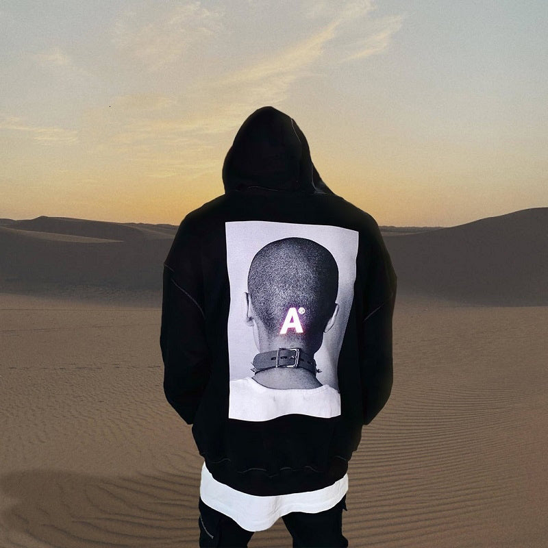 2021 New Arnodefrance Impresso Careca Hoodie Feminino Homem De Alta Rua Hip-hop 1:1 Tipo Reflexivo Pulver Vintage Solto Coleo Sweatshirts 25