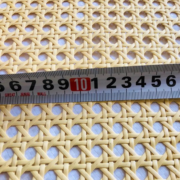 15 Meters-Roll Home Decor Rattan Pre Woven Cane Webbing Mesh Furniture Chair Table Ceiling Background Wall DIY Material 40 to 100cm Wide