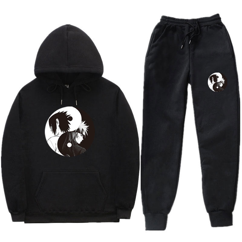 2021 New Anime Naruto Hoodie + Men Women Cool Uchiha Hatake Uzumaki Family Bae Streetwear Sudaderas Men&#039;s Sportswear L7cy