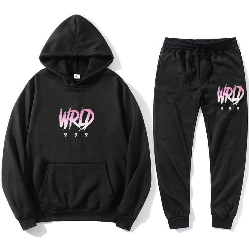 2021 New j Uicewrld Hoodie Suit Sweatshirt + Jogging Pantsjuice Wrld Juicewrld Trap Rap Raiow Tomography Juice World 9NDT