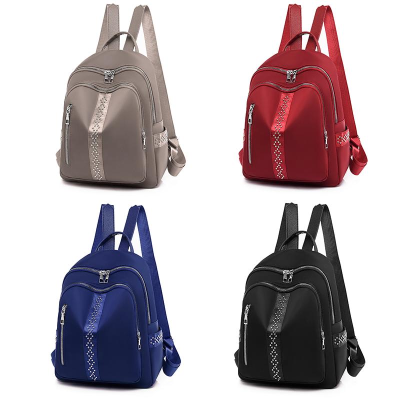 Backpack Style Women&#039;s PU Leather Travel Bags Girl Multifunctional Small School Backpacks For Men