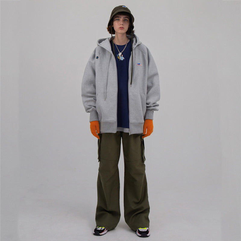 2021 New Oversize Bae Ader Error Pullover Men Women 1:1 High-quality Double-sided Zipper Loose Adererror Hoodie Zcx0