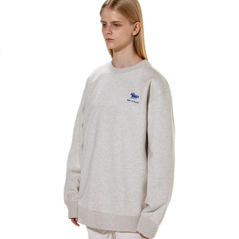 2021 New Adererror Fox Crewneck Men Women Maison Kitsune Ader Error Sweatshirts Hoodie Pbpb