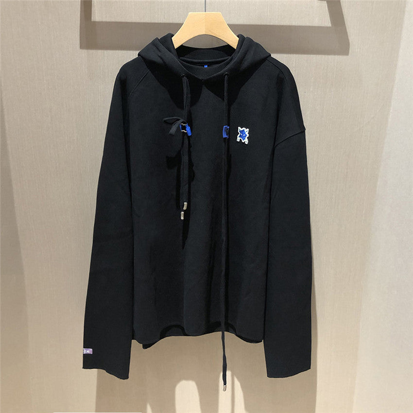 2021 New Adererror Hoodie Men Women Drawstring Ader Error Pullover Oversize Alien Invader Series Sweatshirts Patch 22ul