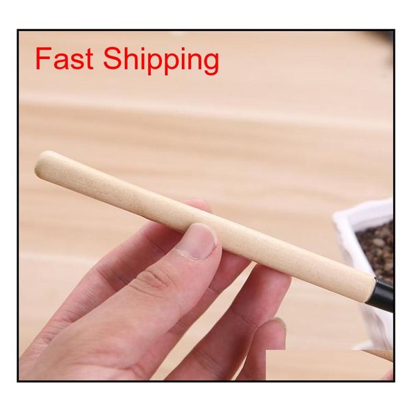 Other Garden Supplies 3pcs-set Mini Portable Gardening Tool Wooden Handle Metal Head Shovel Rake Bonsai Tools Fl qylifC sports2010