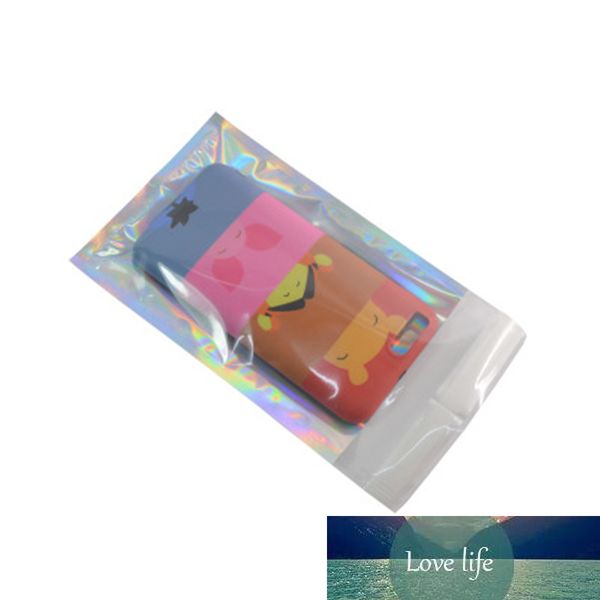 50Pcs-Lot Clear Mylar Foil Glittery Silver Self Adhesive Bag Shipping Gift Craft