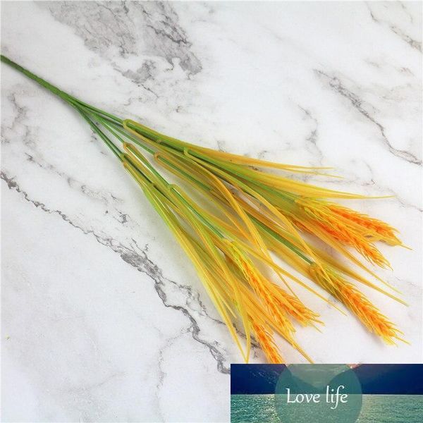 Artificial Wheat Flower Plant Flower Desktop Fake Flower Plants Arrangement Home