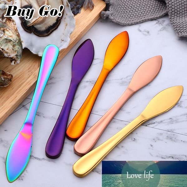 1PC Stainless Steel 17cm Length Practical Seafood Open Shell Tool Durable Gold Oyster Knife Multifunction Utility Kitchen Tools