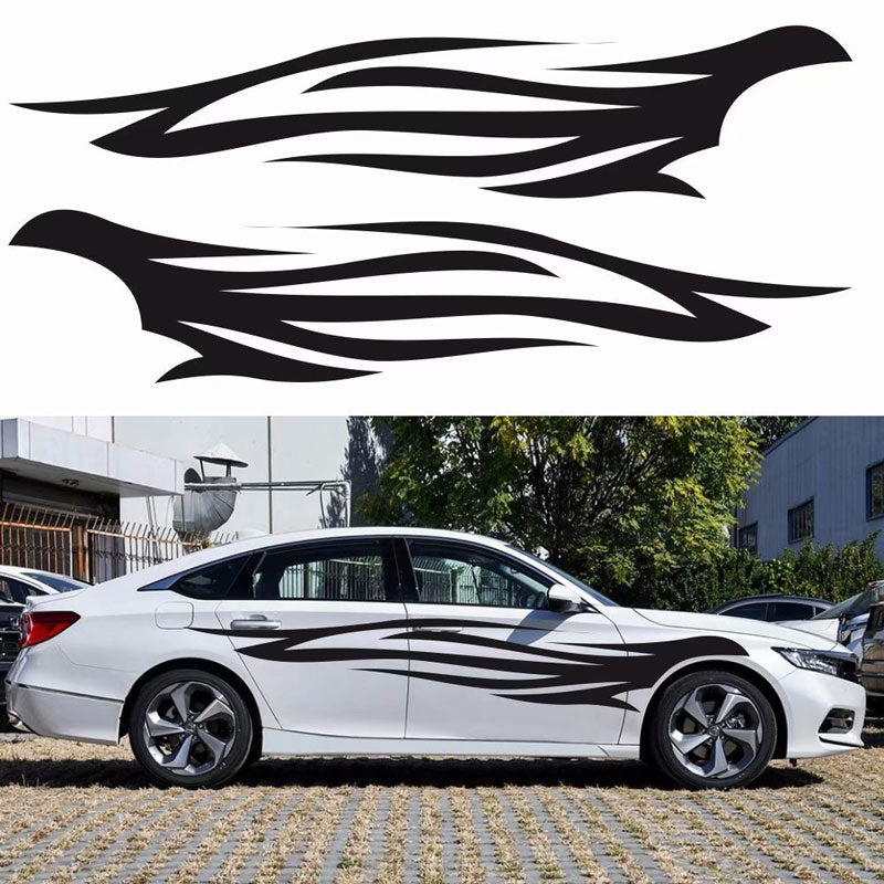 New Flame Car Sticker Bumper Stripe Graphic Body Decals