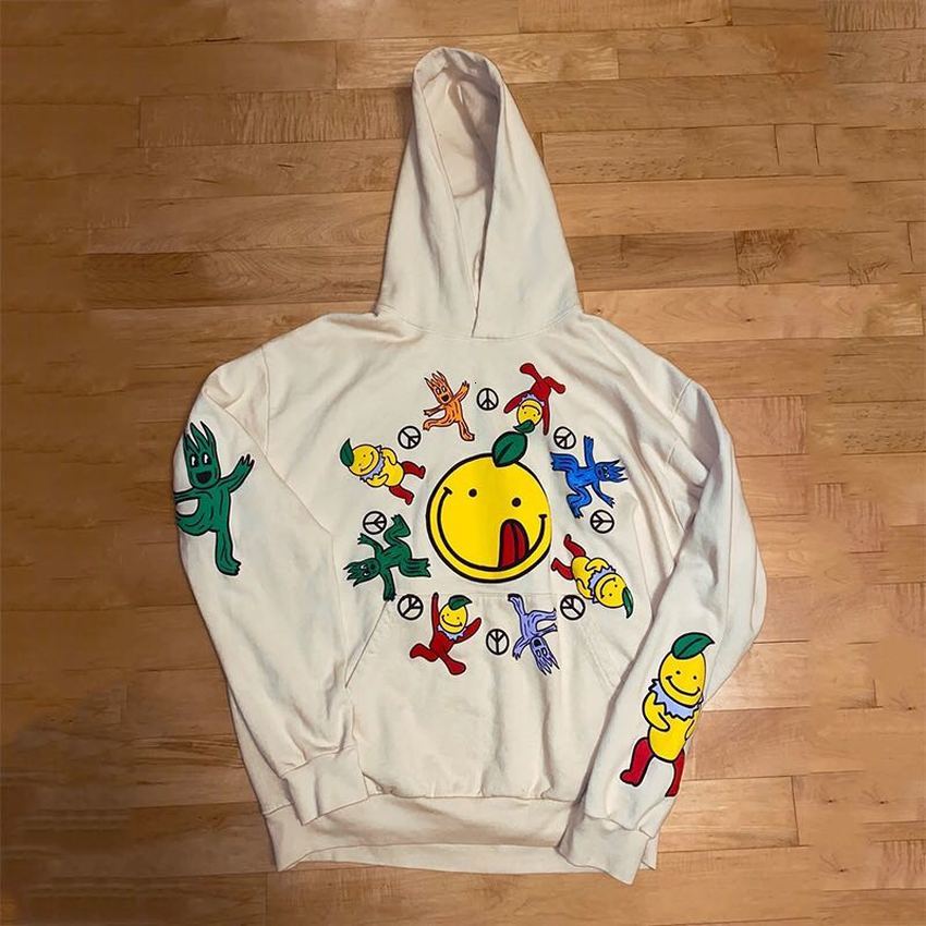 2021 New Printing Lyrical Lemonade Hoodie Foam of Men&#039;s Women 1:1 High Quality with Loose Hood Pullover Clothes Travis Scott Umv2