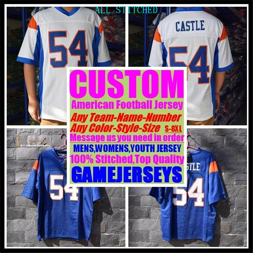 Custom BASKETBALL BASEBALL ICE HOCKEY Men Women KIDS American football Jerseys Sport Vapor Untouchable Official jersey shirts 4xl 5xl 6xl