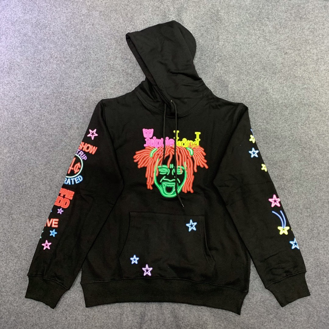 2021 New Trippie Redd Merch Trippieland Printed Women Hooded Sweatshirt Hiphop Oversized Men Casual Streetwear Hoodie Pullover 47x7