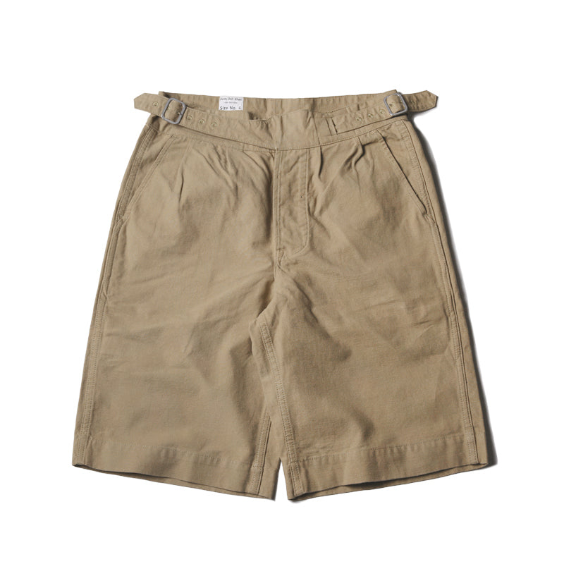 No British Army Stock Gurkha Shorts 70s Chinaman&#039;s Khaki Short Pants Military Drill Bst5