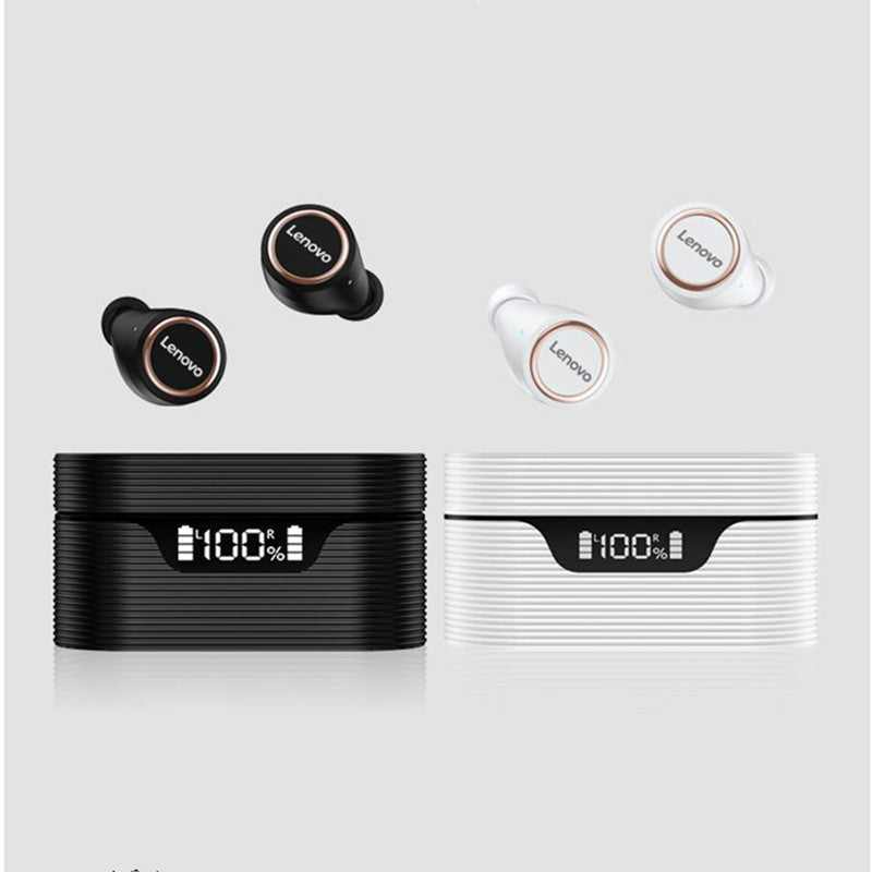 Lenovo Bluetooth 5.0 Wireless Headphones Mini TWS Earbuds Sport Headset In-ear Earphones Touch Control with Mic Charging Case for Apple DHL