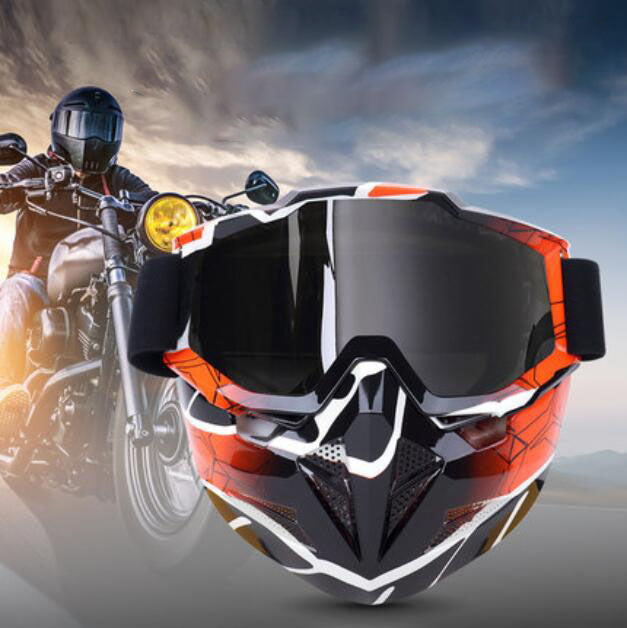 motorcycle goggles mountain bike crosscountry motorcycle racing rally full shielding goggles mountain bike riding sports protective gear on