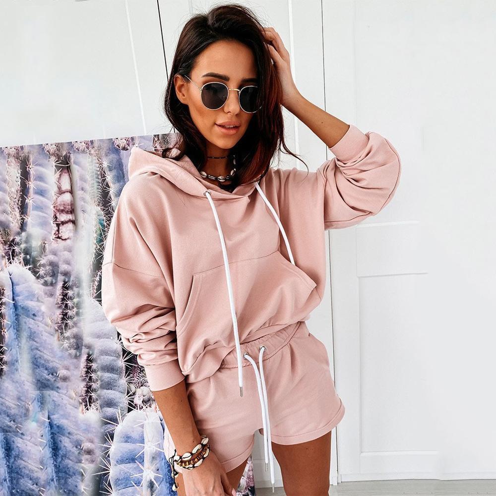 2021 New Fashion Street Photo Shoot Long Sleeve Pocket Hoodie Suit Spring and Autumn Women&#039;s Casual Comfortable Sport Pullover Pe U2cs