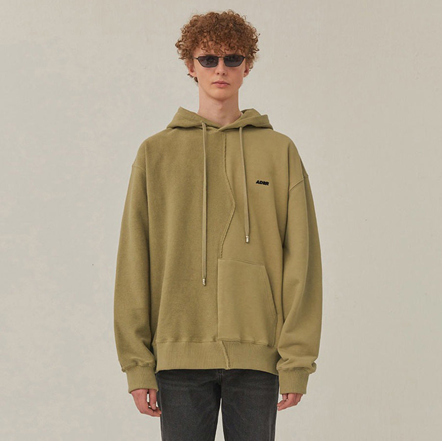 2021 New Error Pilly Hoodie Men Women Adererror Sweatshirts Chest Ader Embroidered Pullovers Inside Tag Label 64yw