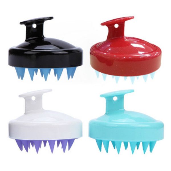 Hair Clippers Soft Silicone Shampoo Brush Hair Salon Home Massage Shampoo Comb Clean The Scalp Brush RH320156
