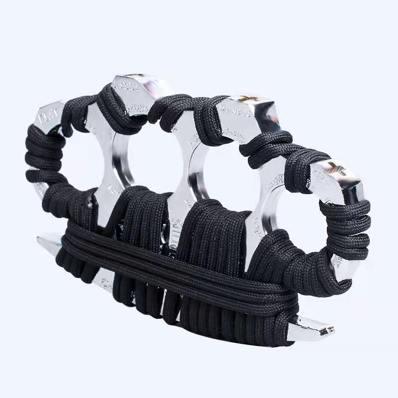 fashion outdoors women men boxing finger Protective Gear ring tiger BRASS KNUCKLE DUSTER Quality is very good hand tool Weight 230g