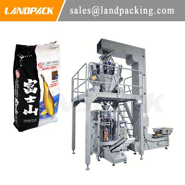 Landpack Industrial Equipment High Speed Pet Food- Cat Food Packing Machine 30-300 Bag-Min